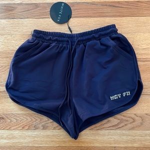 White Fox navy shorts